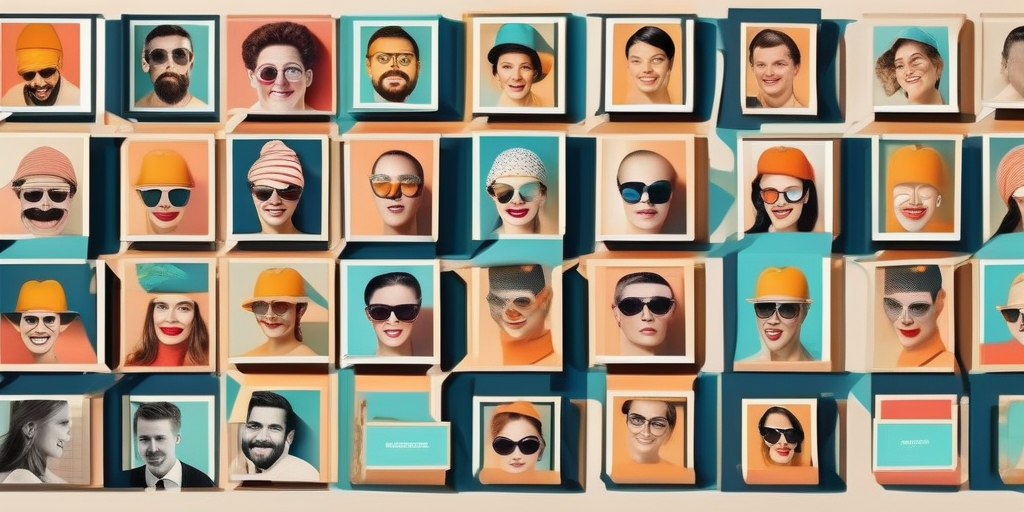 Коллаж популярных шаблонов для создания мемов.