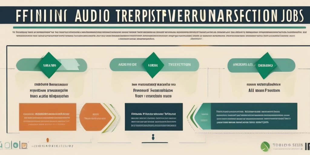 Инфографика с платформами для поиска работы по расшифровке аудио