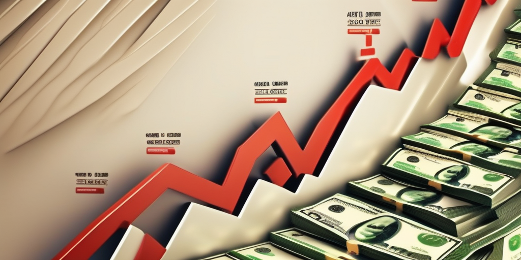 Абстрактное изображение, символизирующее рост и успех в партнерском маркетинге.