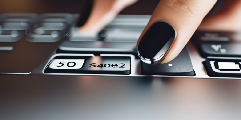 Крупный план руки, нажимающей кнопку на сайте, символизирует выполнение онлайн-заданий.