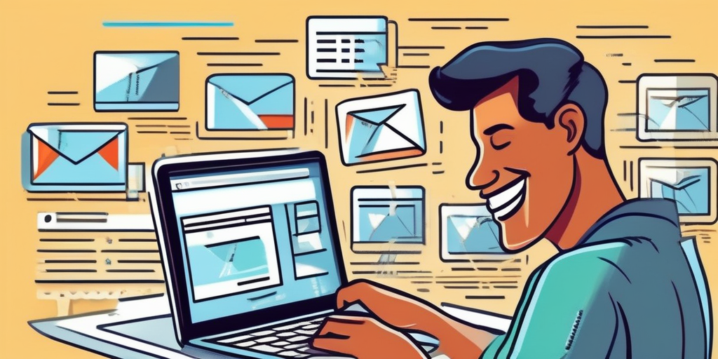 Человек работает на ноутбуке, зарабатывая деньги онлайн.