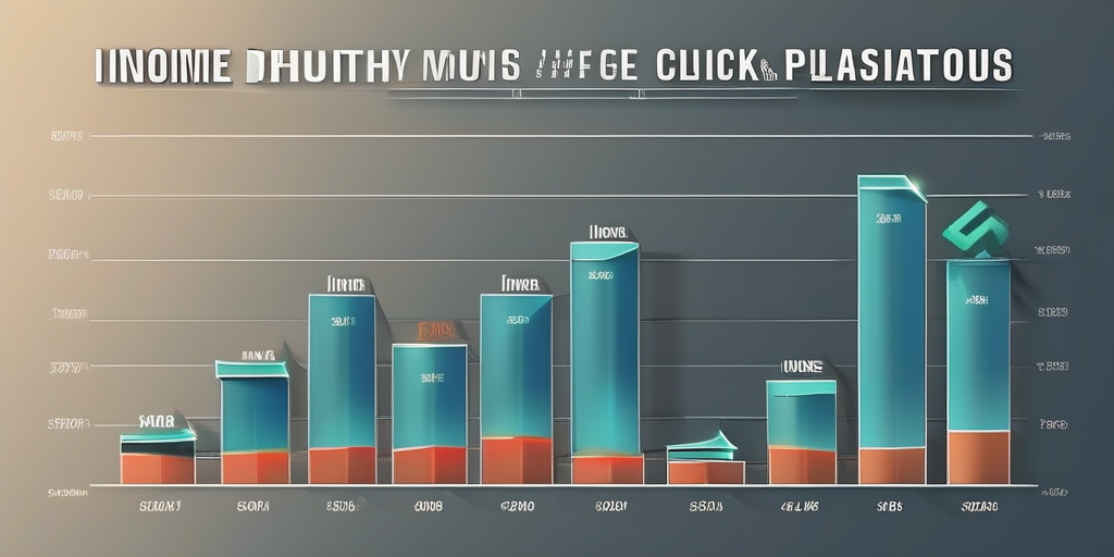 График роста дохода на кликовых платформах.