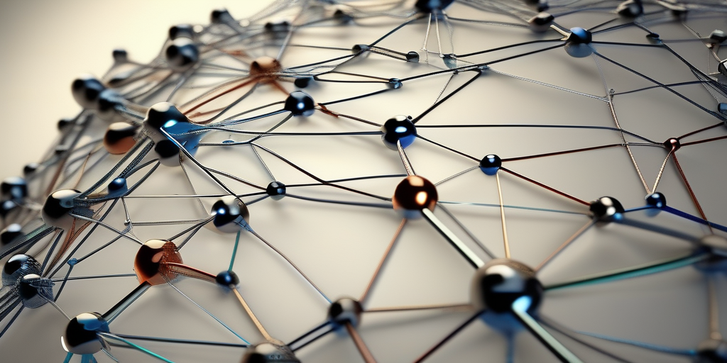 Визуализация сети связанных сайтов с потоками обратных ссылок и авторитетом.