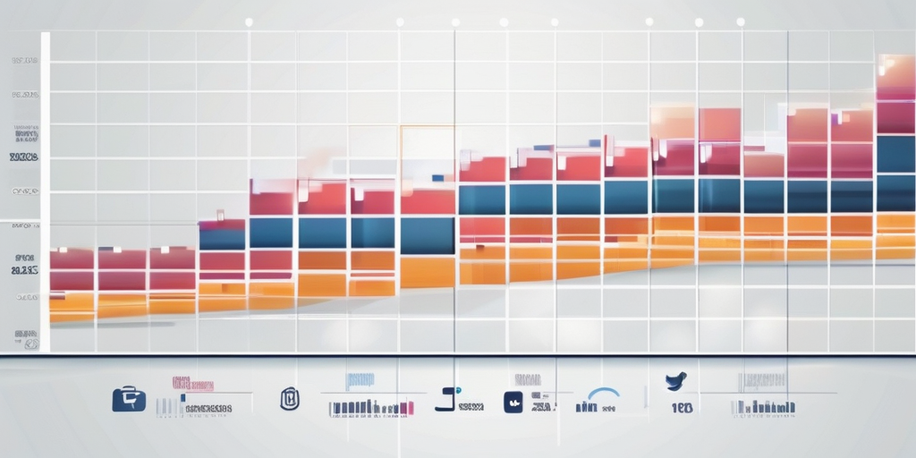 График роста в социальных сетях