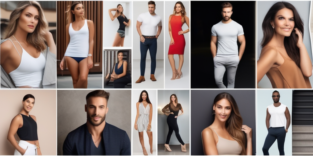 Коллаж, показывающий различные бизнесы (магазин одежды, фитнес-тренер, блогер о путешествиях), успешно использующие Telegram-каналы для взаимодействия со своей аудиторией.