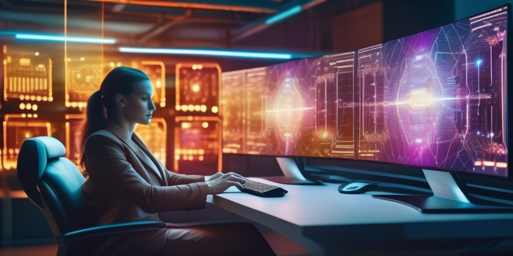 Рабочее место будущего с использованием нейросети