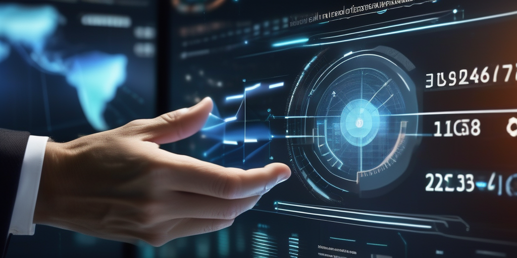 Человек, управляющий рекламными кампаниями с помощью нейросетевых инструментов анализа данных.