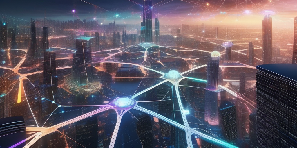 Иллюстрация работы децентрализованной организации (DAO)